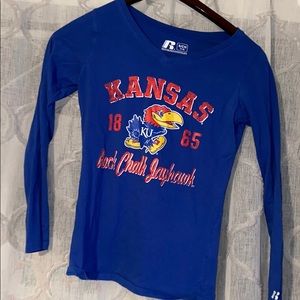 KU Jayhawks long sleeve